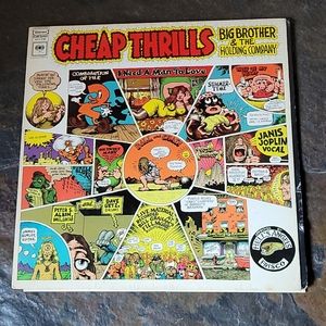 Vintage Big Brother Janis Joplin Original Vinyl